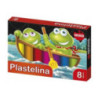 Plastelina szkolna dla dzieci Zestaw 8 kolorów MONA St.Majewski