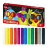 Plastelina szkolna dla dzieci Zestaw 12 kolorów MONA St.Majewski