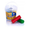 Plastelina szkolna dla dzieci zestaw 6 kolorów w wiaderku 303106001 ASTRA