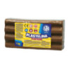 Plastelina szkolna dla dzieci 1kg brązowa 303111022 ASTRA