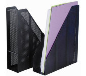Stojak na katalogi Punched Metal czarny ROLODEX