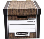 Pudło archiwizacyjne brązowe WOODGRAIN bankers box (10szt) 0061002 FELLOWES