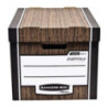Pudło archiwizacyjne brązowe WOODGRAIN bankers box (10szt) 0061002 FELLOWES