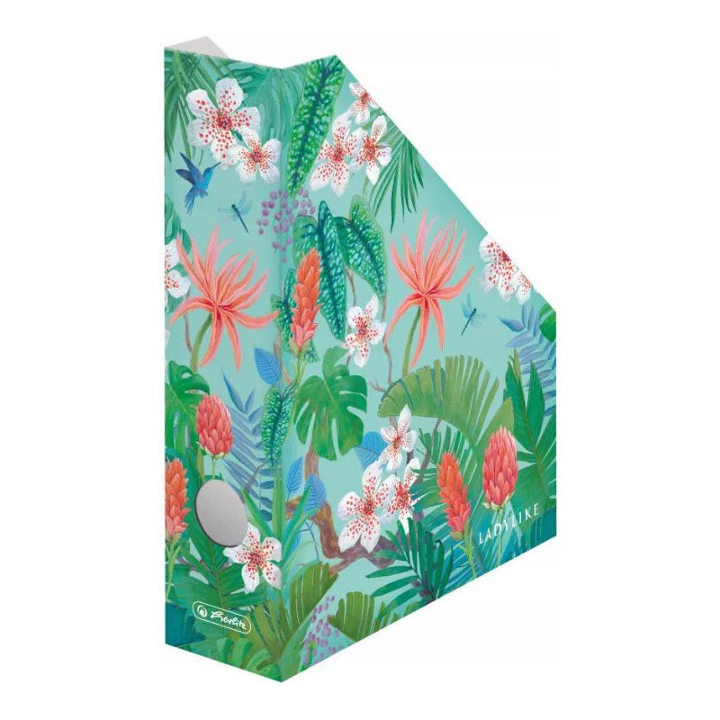 Pojemnik na dokumenty czasopisma 7cm tekturowy LADYLIKE JUNGLE 50043972 HERLITZ