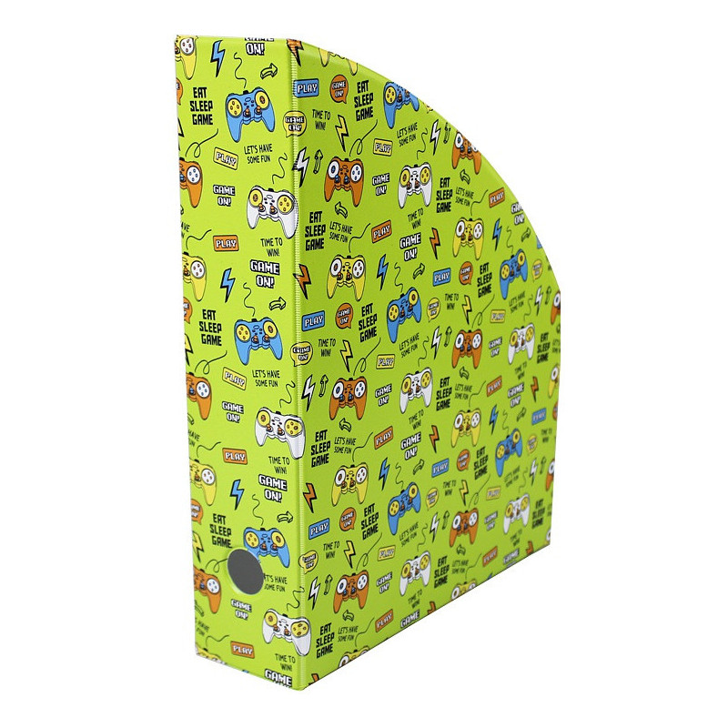 Pojemnik na czasopisma dokumenty Gazetownik 7cm wzór Pady NSE-01-26 BIURFOL