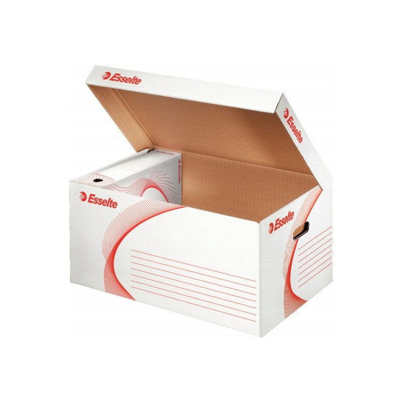 Pudło archiwizacyjne otwierane z góry białe ESSELTE 128900