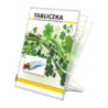 Tabliczka stojąca jednostronna 15x23cm 0403-0008-00 PANTA PLAST