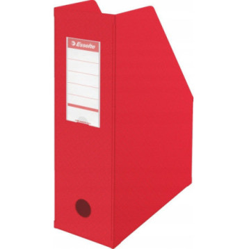 Pojemnik składany A4 100mm czerwony ESSELTE PVC 56073 Pojemnik składany A4 100mm czerwony ESSELTE PVC 56073