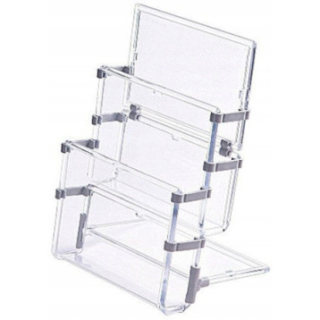 Stojak na ulotki A4 dwie kieszenie 0403-0019-00 PANTA PLAST Stojak na ulotki A4 dwie kieszenie 0403-0019-00 PANTA PLAST