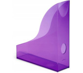Pojemnik na czasopisma A4 DURABLE BASIC purpurowy przezroczysty 1701712992