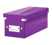 Pudełko na CD LEITZ Click & Store fioletowe 60410062