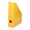 Pojemnik na czasopisma dokumenty A4 gazetownik 7cm żółty lakierowany 100552129 BANTEX