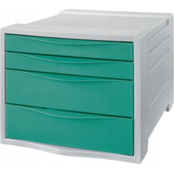 Pojemnik z szufladami ESSELTE COLOURICE zielony 626285 Pojemnik z szufladami ESSELTE COLOURICE zielony 626285