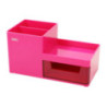 Organizer na biurko RIO różowy Z25140 DELI