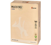 Papier ksero A4 160g MAESTRO COLOR CR20 pastel chamois (250arkuszy)