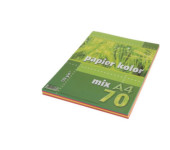 Papier A4 120g 70ark kolor mix KRESKA