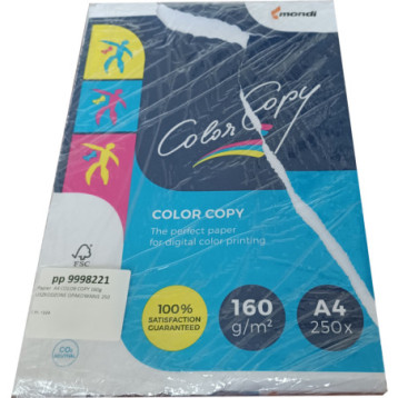 Papier ksero A4 COLOR COPY 160g. USZKODZONE OPAKOWANIE 250 ark.CC416