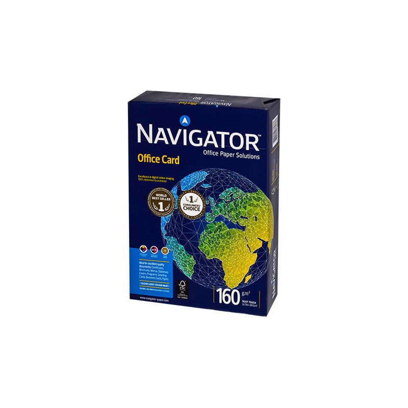 Papier ksero NAVIGATOR OFFICE CARD A4 160g 250ark