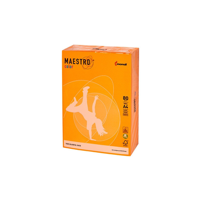 Papier ksero A4 80g MAESTRO COLOR AG10 Trendy złota patyna
