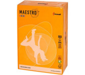 Papier ksero A4 80g MAESTRO COLOR NEOOR neonowy odcień pomarańczowy