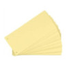 Przekładki do segregatora kartonowe 1/3 A4 105x240mm żółte 100 sztuk 100205026 OXFORD