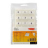 Zakładki indeksujące niebieskie 12x25mm (72szt.) 10515 3L