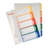 Przekładki plastikowe 1-5 do zadruku 100211 ESSELTE
