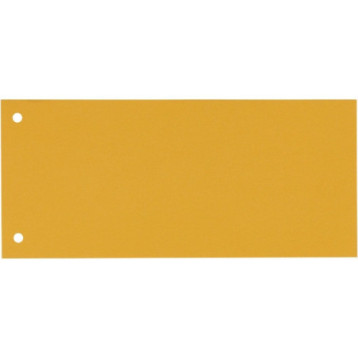 Przekładki kartonowe 1/3 A4 (100) żółte (separatory) 624448 ESSELTE