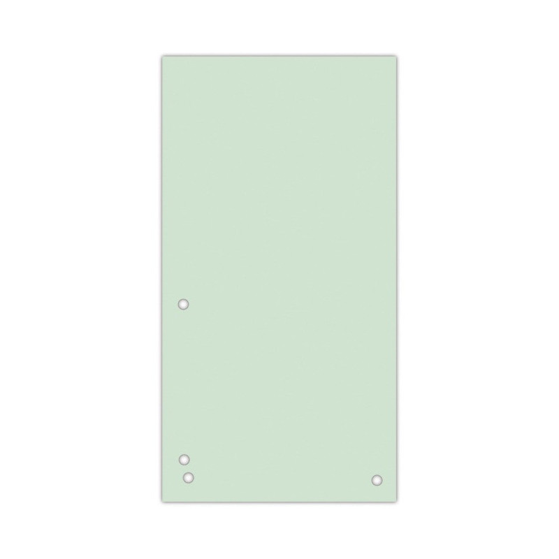 Przekładki 1/3 A4 230x105 zielone 8620100-06 DONAU