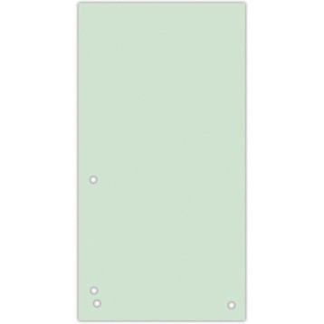 Przekładki 1/3 A4 230x105 zielone 8620100-06 DONAU