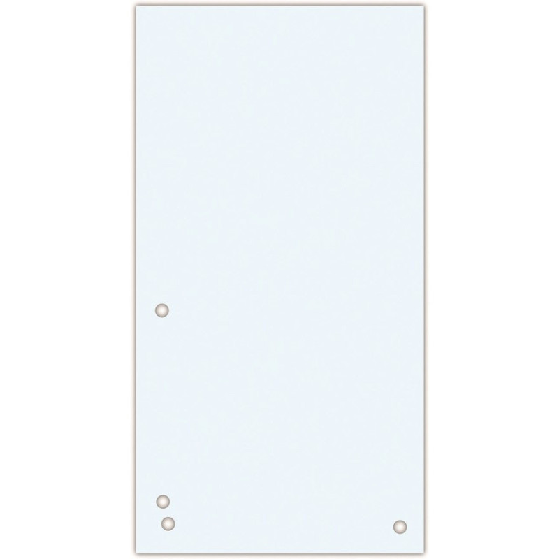 Przekładki 1/3 A4 230x105 białe 8620100-09 DONAU