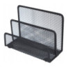 Stojak na koperty NATUNA siatka czarny 175x135x75mm (Z901)