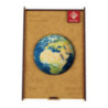 Puzzle drewniane 200 elementów 28x28cm GLOB 0422-0003-04 Panta Plast