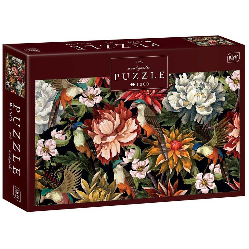 Puzzle 1000 Secret Garden 3 PUZ1000SG3 INTERDRUK