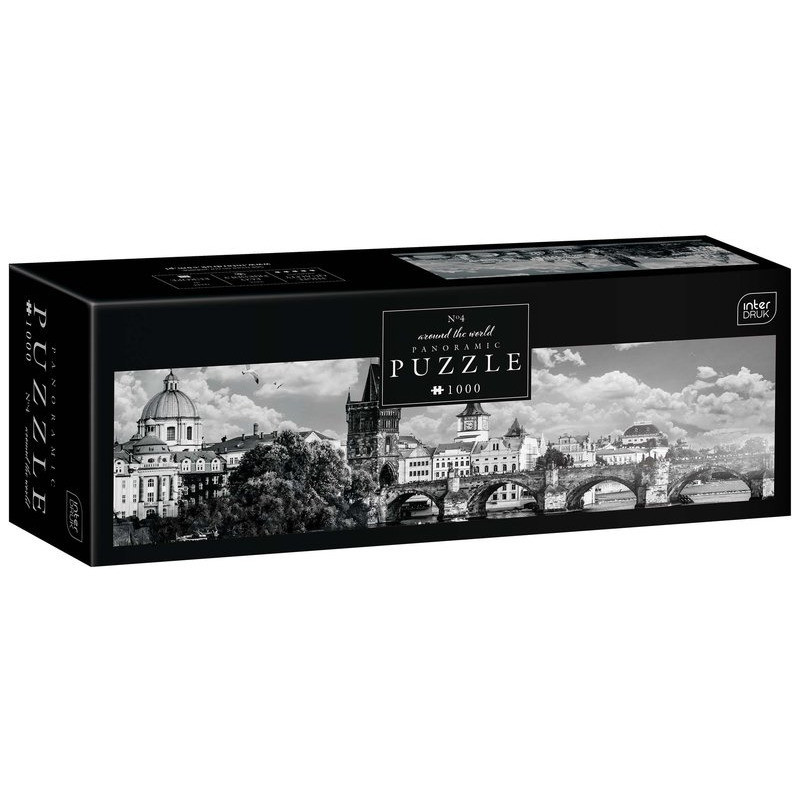 Puzzle panoramiczne 1000 Around the World 4 PUZPA1000AR4 INTERDRUK