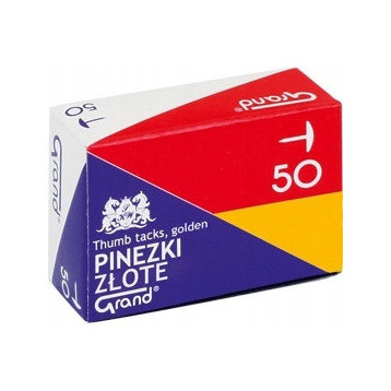 Pinezka złota G50 (10) GRAND 110-1377