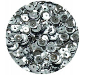 Cekiny błyszczące srebrne 6mm B200 BREWIS