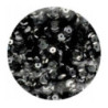 Cekiny błyszczące 6mm czarne 10g. B170 BREWIS