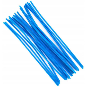 Druty pluszowe DPK-15 niebieskie ALIGA