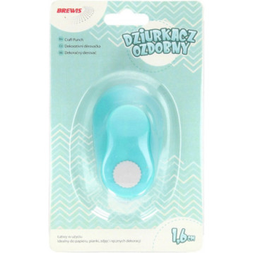 Dziurkacz ozdobny 1,6 cm KOŁO D16-02 BREWIS Dziurkacz ozdobny 1,6 cm KOŁO D16-02 BREWIS