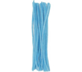 Druty pluszowe DPK-25 6mm x 30cm błękitne (40 szt.) ALIGA