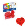 Ozdoby drewniene FIORELLO GR-WD791 serduszka (15szt.) 170-2521