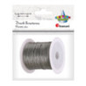 Drucik florystyczny 0,45mm x 30m srebrny 339370 TITANUM