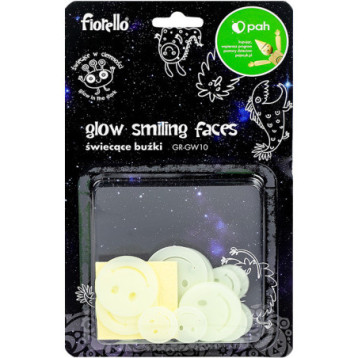 Ozdoby fluorescencyjne BUŹKI miks 25szt. GR-GW10 170-2806 FIORELLO