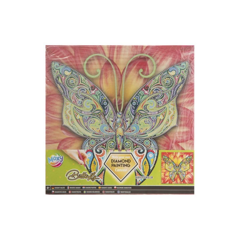 Diamentowe malowanie na płótnie MOTYL 260009 MOXY
