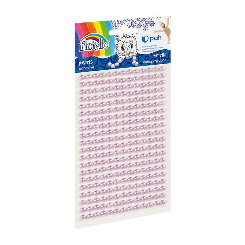 Perełki samoprzylepne Fiorello lila GR-PS162-7