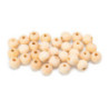 Koraliki drewniane naturalne 12mm, 30 szt. KDN 2 BREWIS