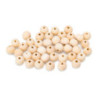 Koraliki drewniane naturalne 10mm, 42 szt. KDN 3 BREWIS