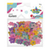 Konfetti kwiaty 19mm mix kol. pastelowych 15g 472900 TITANUM