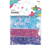 Konfetti kwiaty, serca, motyle 472942 TITANUM